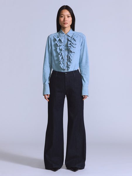 Расклешенные брюки BLUETAB STEM темно-синего цвета Levi's, Medium Indigo - Flat Finish — фото 2