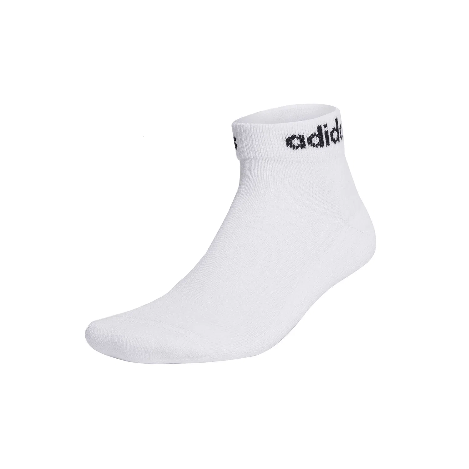 Унисекс носки короткие с амортизацией Adidas Originals, Black/White — фото 4