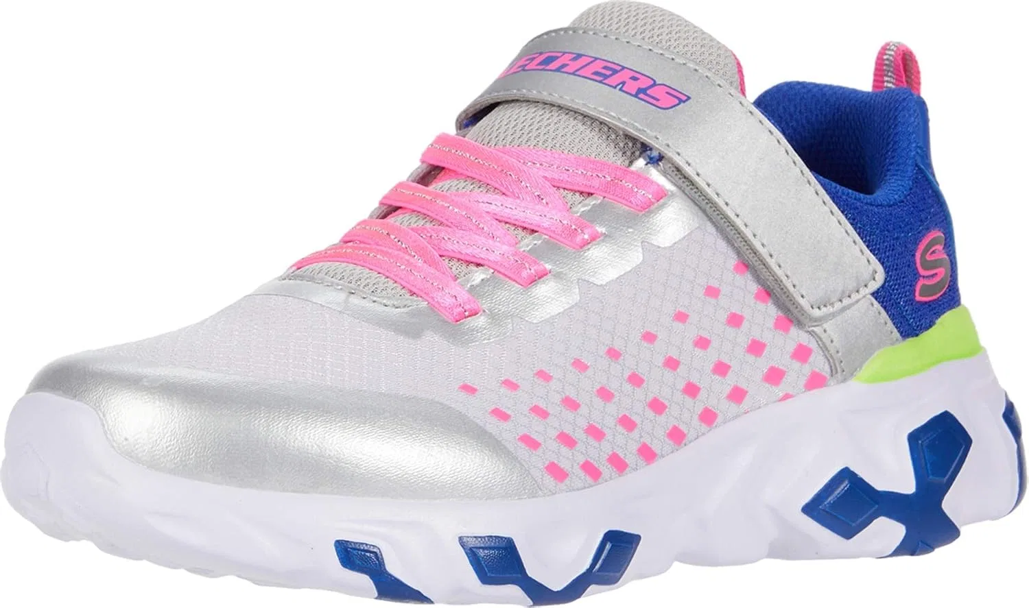 Детские кроссовки для девочек Techno Strides-Rhythm Runners Skechers, Silver/Multi