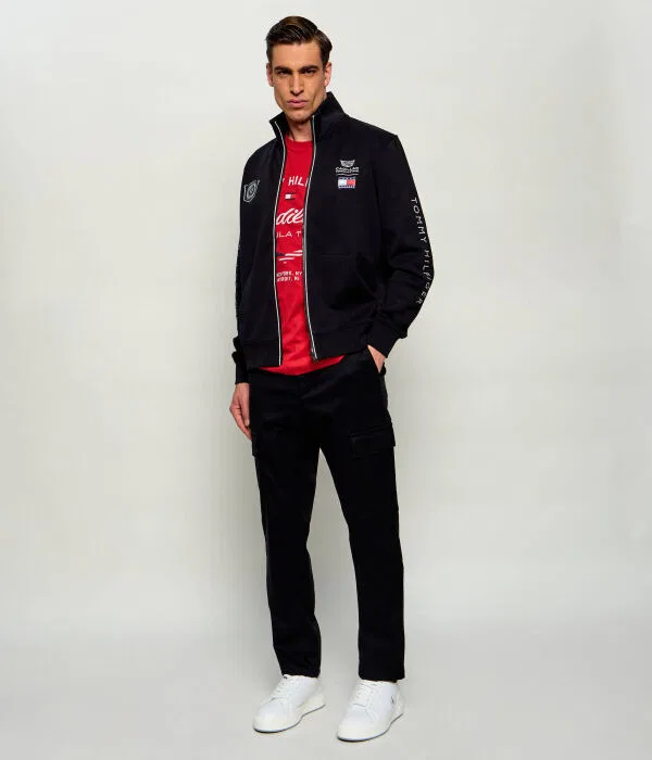 Мужское худи Racing Tommy Hilfiger, черный — фото 2