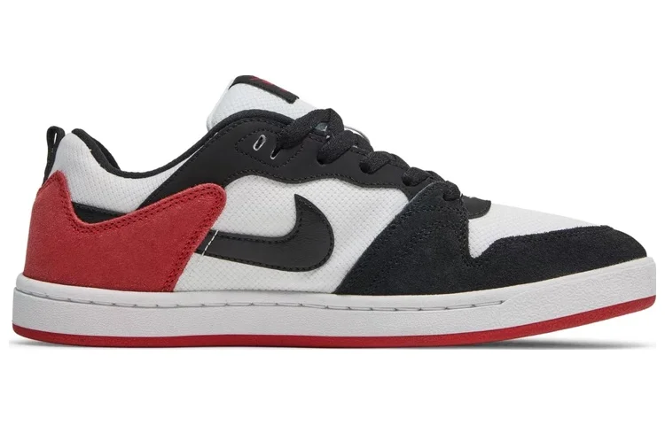 Кроссовки Nike SB Alleyoop, черный/белый/красный — фото 2