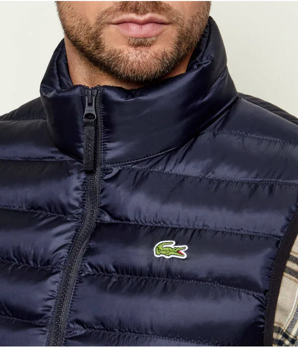 Мужской жилет из полиэстера Lacoste, Blu Marino — фото 4