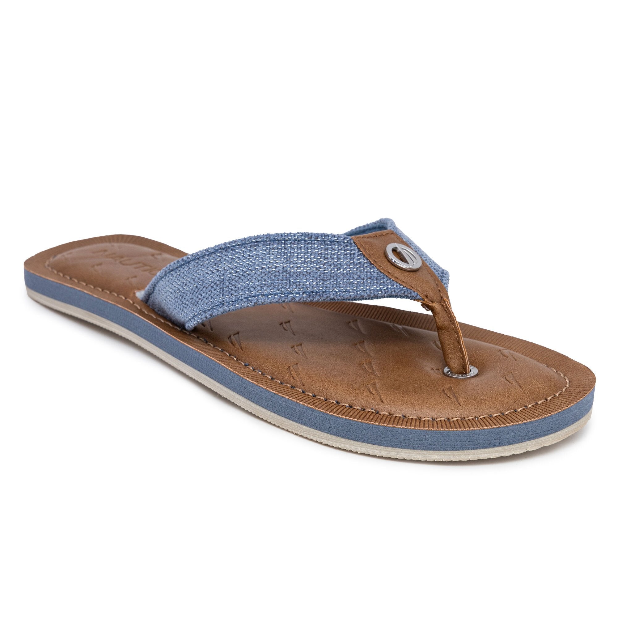 Женские сандалии-шлепанцы Nautica Sparkle, Bachelor Button