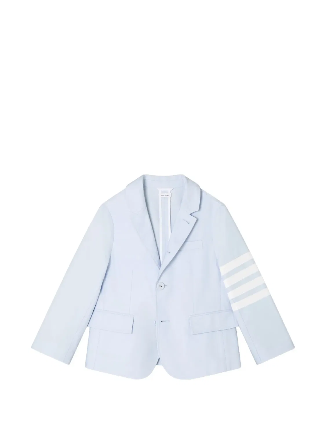 Куртка с полосками 4-Bar Thom Browne Kids, синий