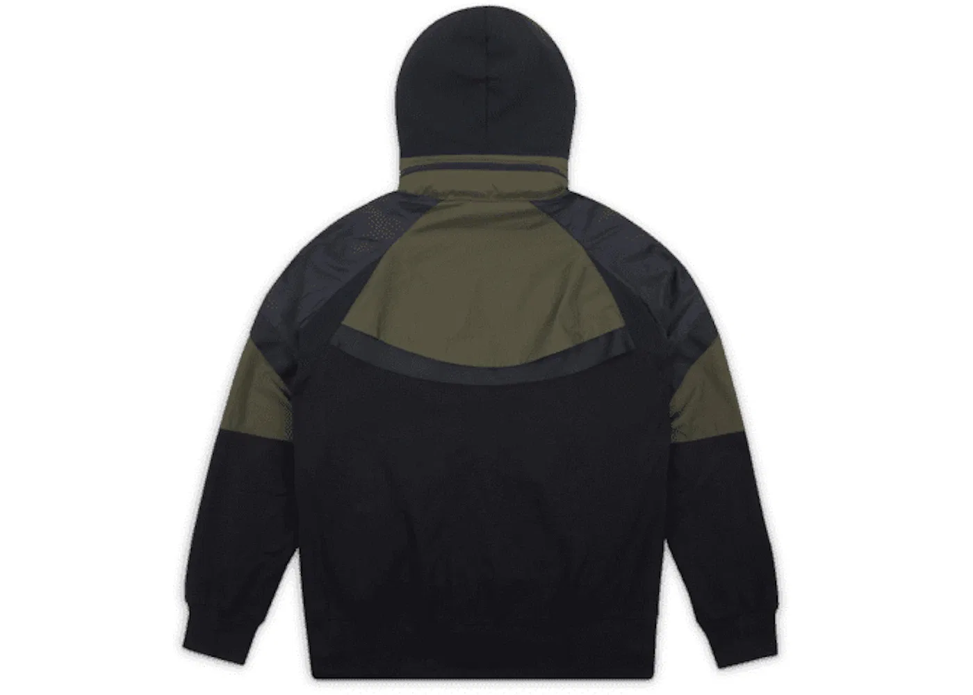 Мужская худи Nike x Sacai Full Zip Hoodie (Asia Sizing), Khaki — фото 2