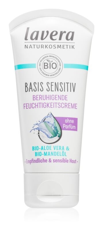 

Успокаивающий увлажняющий крем без отдушек Lavera Basis Sensitiv