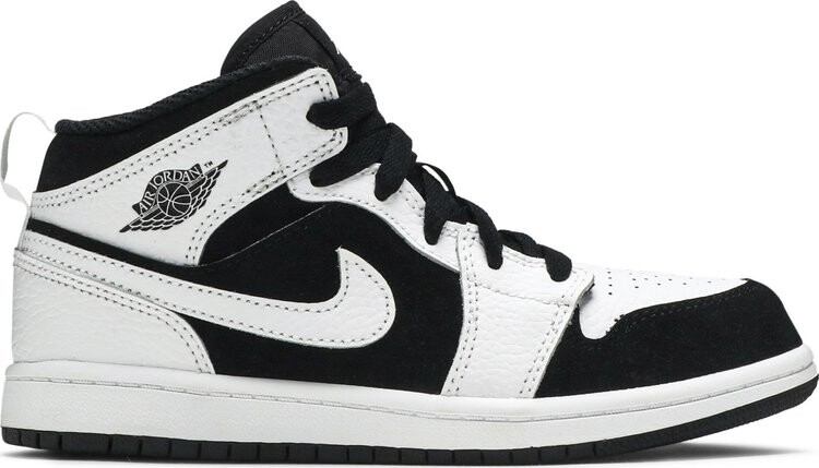 

Кроссовки Air Jordan 1 Mid PS Tuxedo, белый, Белый;черный, Кроссовки Air Jordan 1 Mid PS Tuxedo, белый