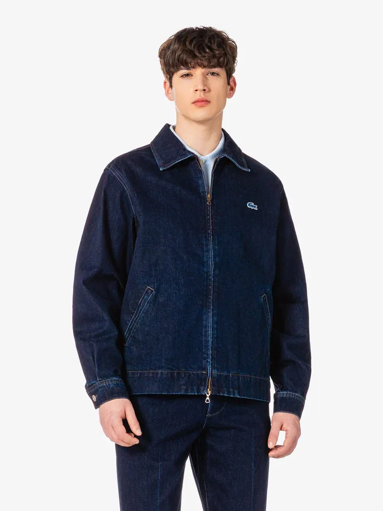 Джинсовая куртка JP Denim Zip Jacket LACOSTE, Navy — фото 3