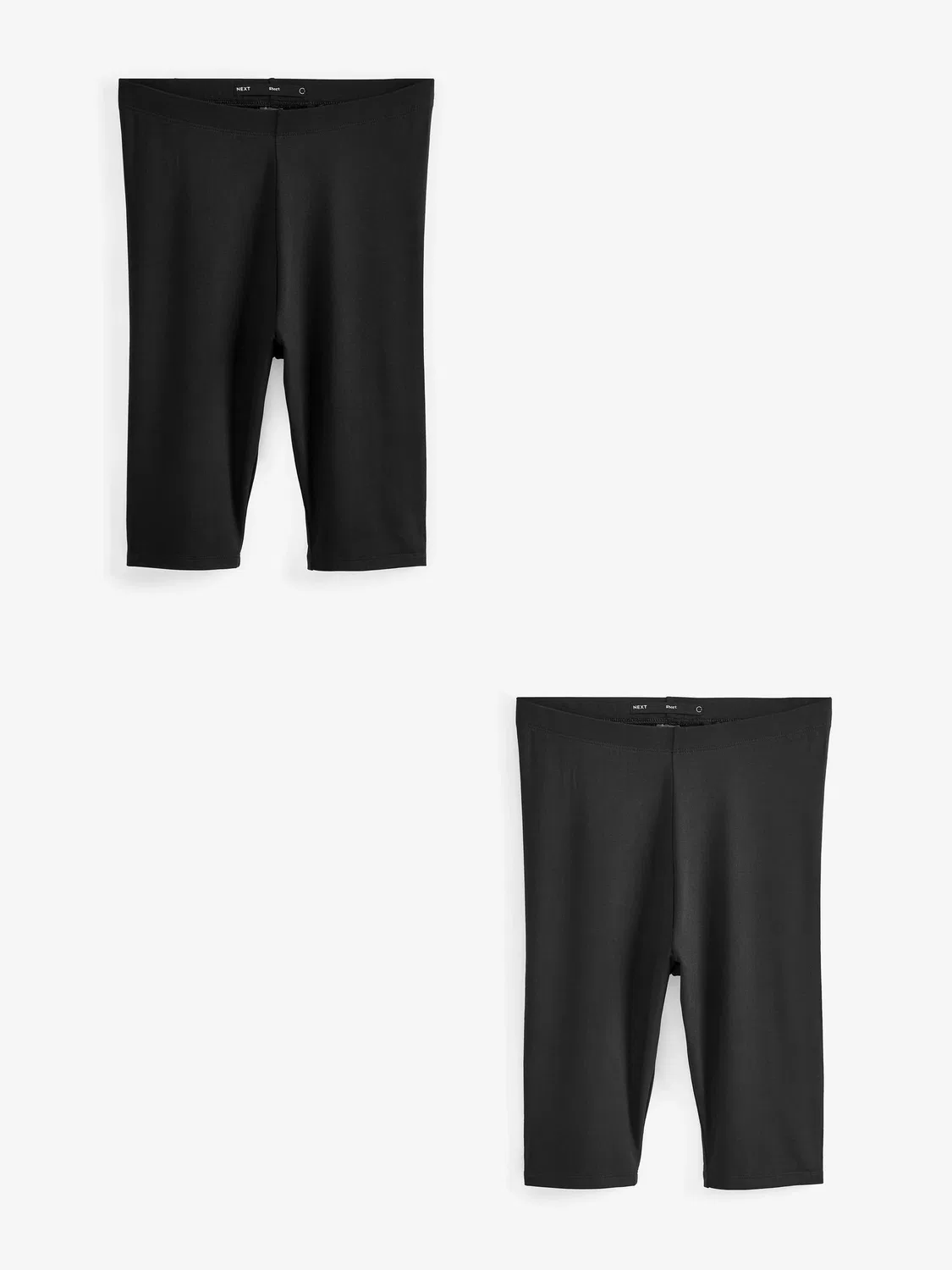 Шорты велосипедные 2 шт, стрейч, Black Jersey Cycling Shorts 2 Pack Next, черный