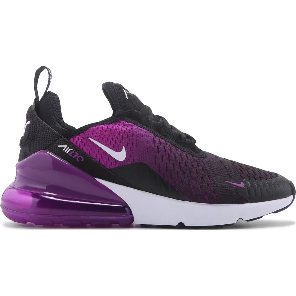 Детские кроссовки Air Max 270 Nike, Black/Purple — фото 2
