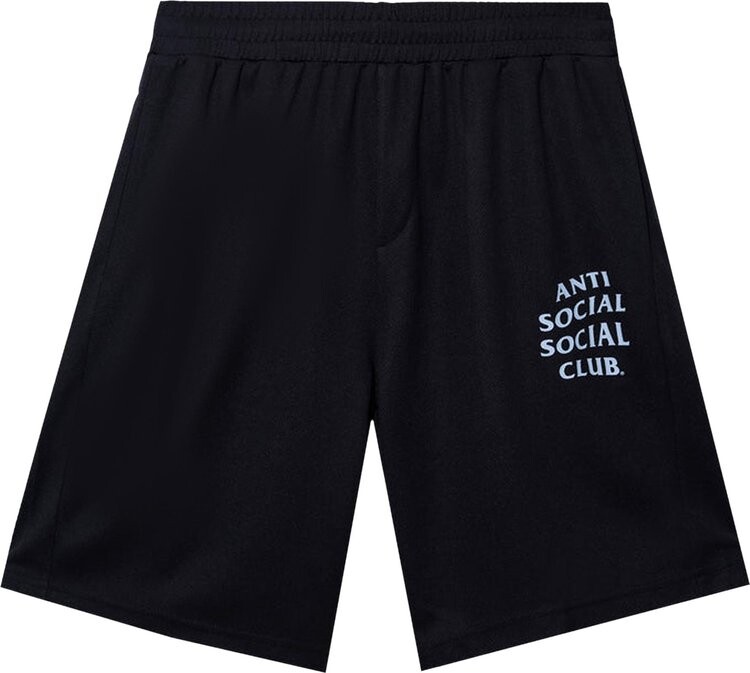 

Шорты Anti Social Social Club Never Made The Team Mesh Shorts 'Black', черный