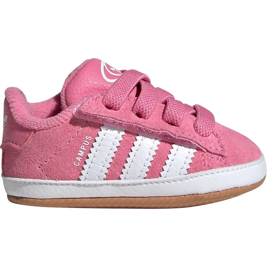 Детские кроссовки с ремешками Campus Crib Shoes Kids adidas, Розовый