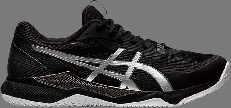 

Кроссовки gel tactic 'black pure silver' Asics, черный