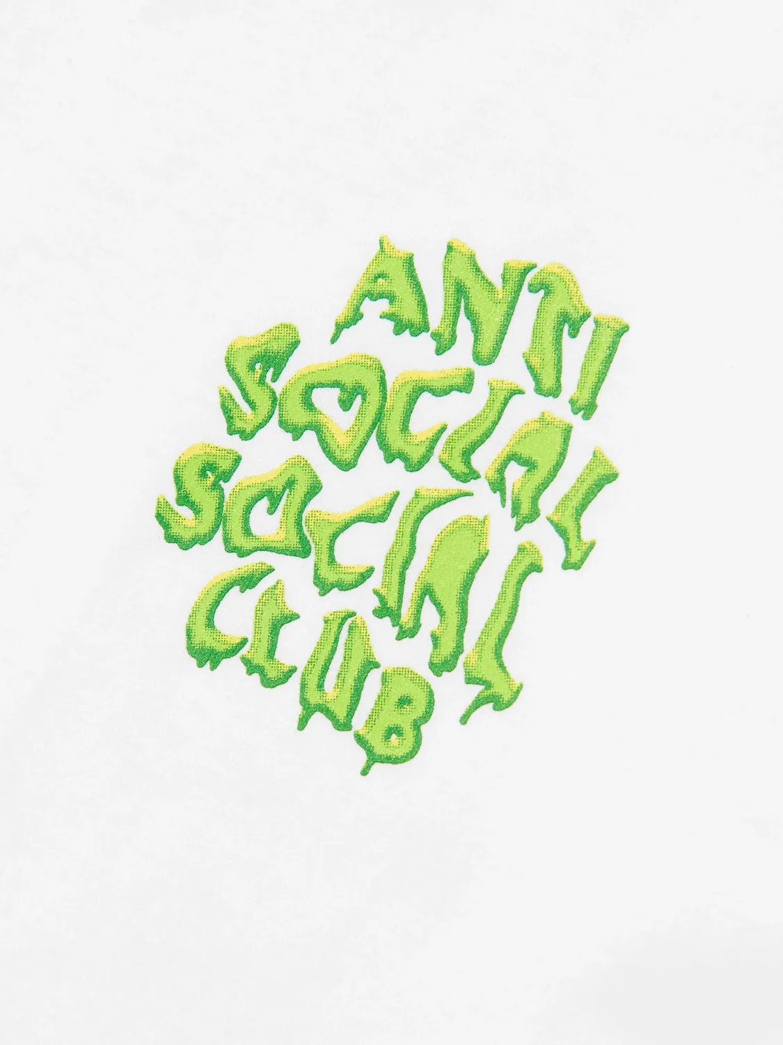 Футболка Melt Away с логотипом Anti Social Social Club Kids, белый — фото 4