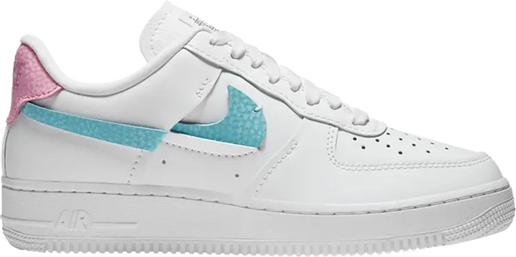 

Кроссовки Nike Wmns Air Force 1 LXX 'White Pink Aqua', белый