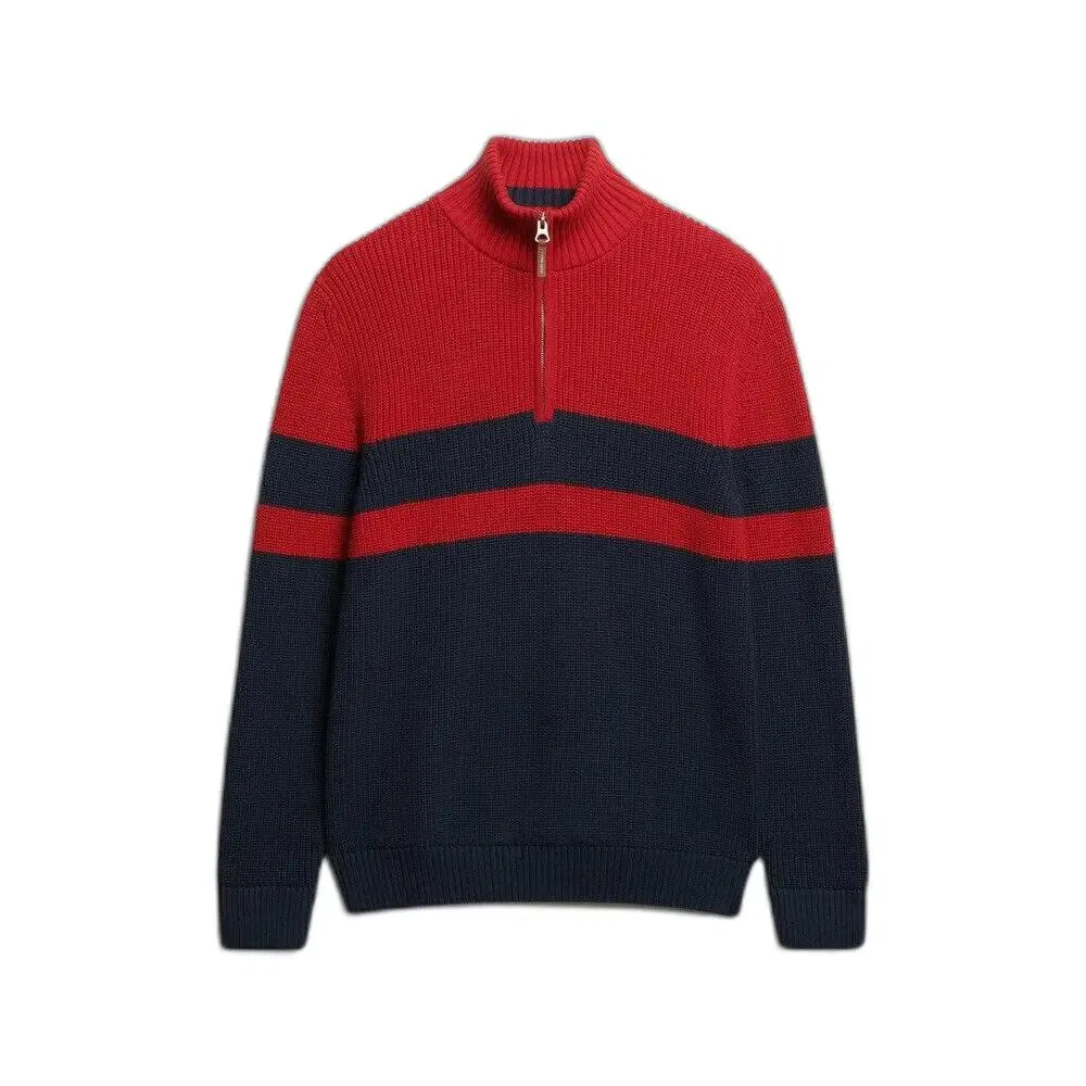 Мужской свитшот с длинным рукавом Classic Superdry, Blau Navyblau Rot