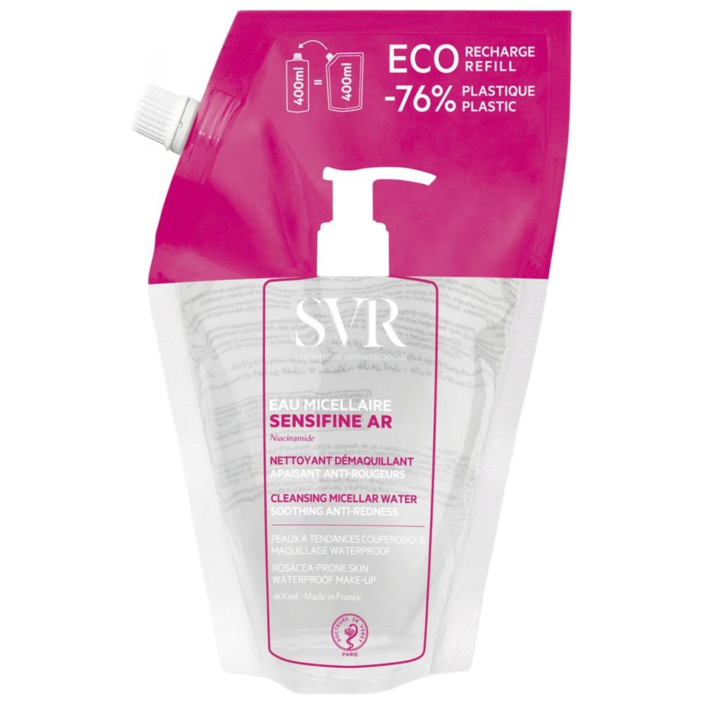 

Мицеллярная вода Sensifine ar agua micelar eco-refill Svr laboratoire dermatologique, 400 мл