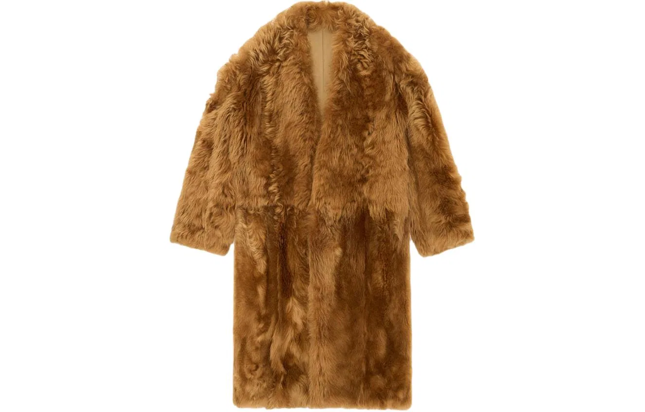 Пальто без отворота из овчины, Fear Of God, Cougar