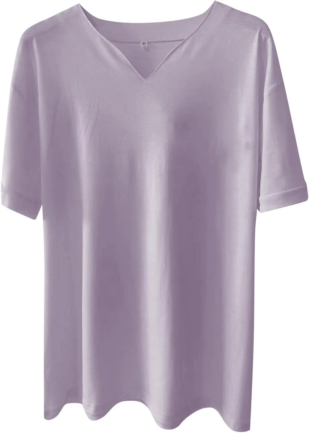Мужская футболка с V-образным вырезом Light Purple