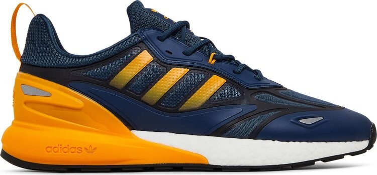 

Кроссовки Adidas ZX 2K Boost 2.0 'Crew Blue Semi Solar Gold', синий