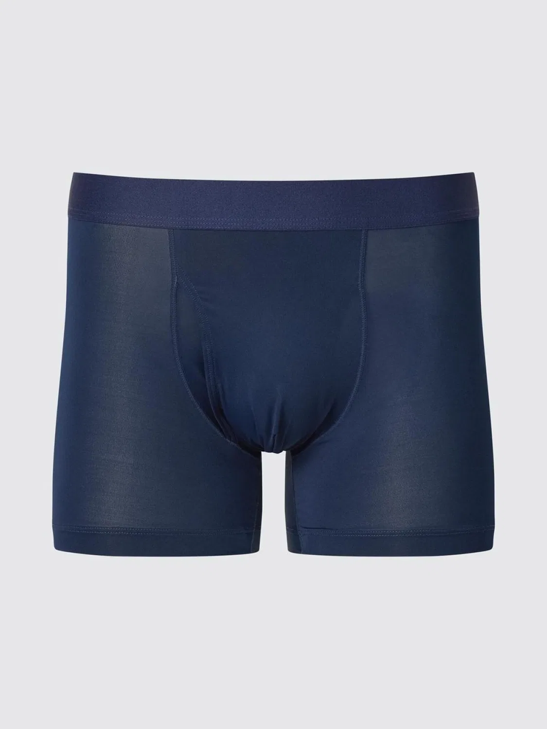 Трусы-боксеры трикотажные AIRism Uniqlo, темно-синий