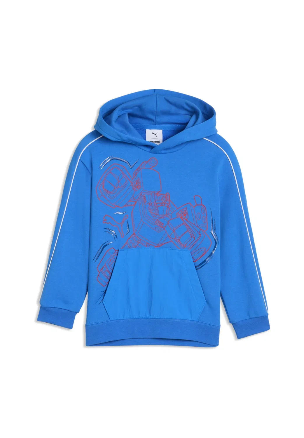 Толстовка с графическим принтом X Transformers T7 в свободном стиле - худи Puma, Racing Blue — фото 4
