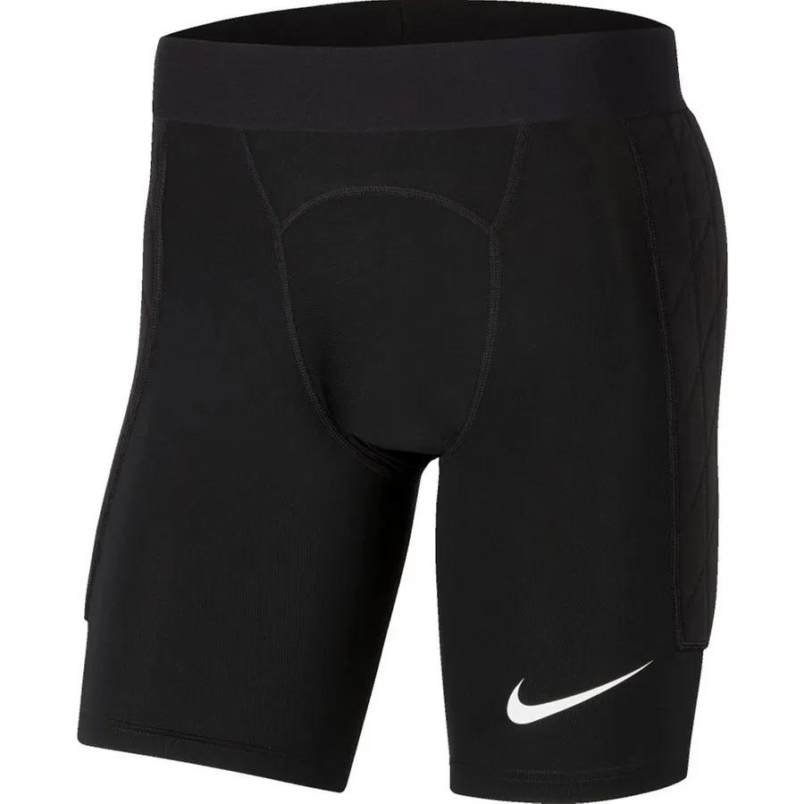 Шорты спортивные с принтом Nike Dri-FIT Pad Grdn I Gk Short K, Черный