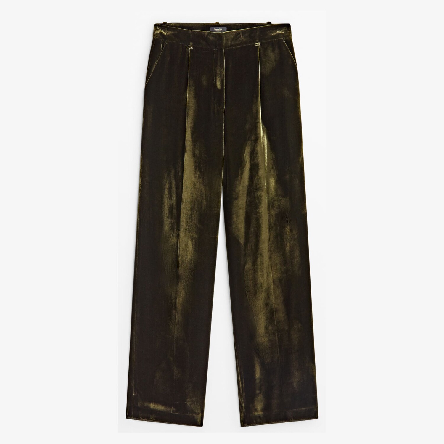 

Брюки Massimo Dutti Velvet Darted Suit, оливковый, Зеленый, Брюки Massimo Dutti Velvet Darted Suit, оливковый