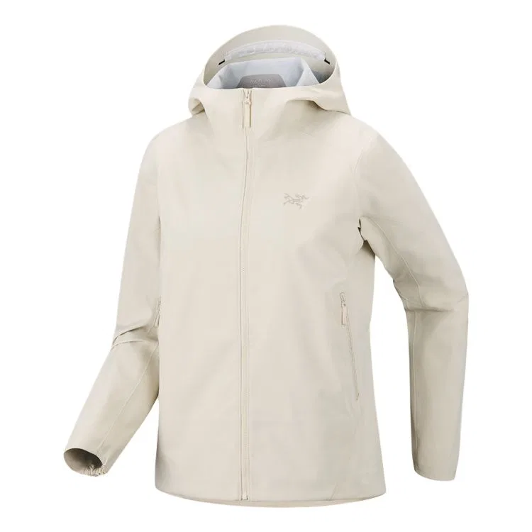 Женская куртка с капюшоном Arcteryx Saydi, Driftwood White/Sea Salt