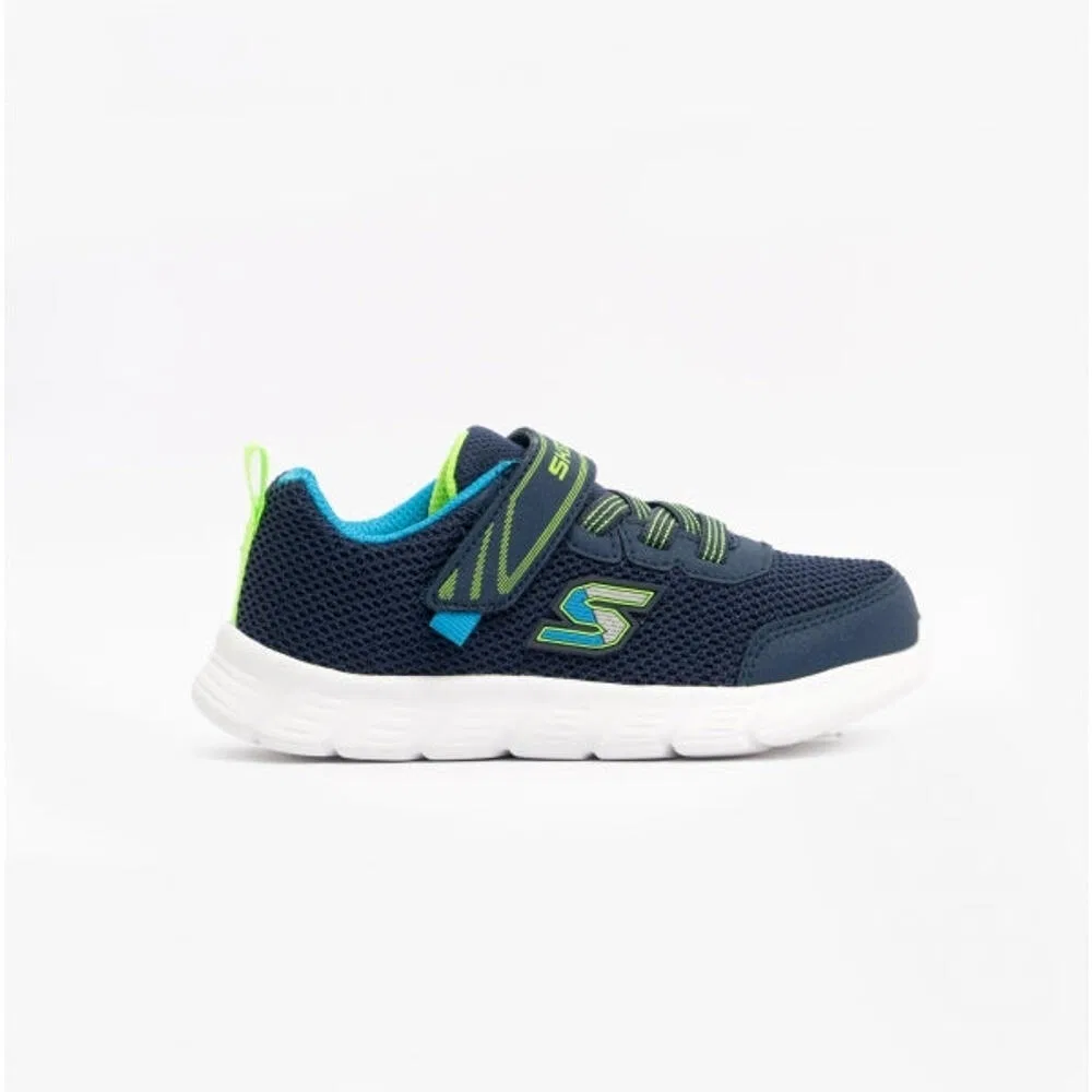 Детские кроссовки с липучкой Comfy Flex Mini Trainer Skechers, Blau
