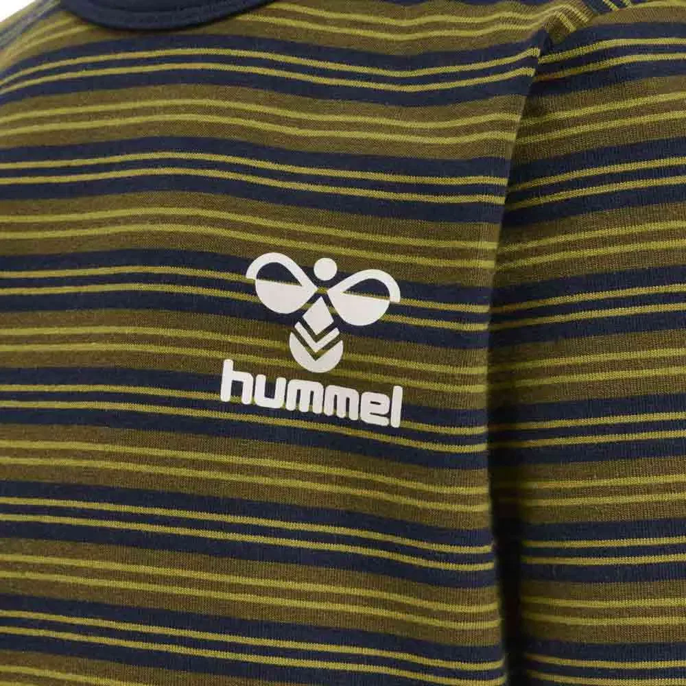 Детская футболка с длинным рукавом hmlUNITED Hummel, Green — фото 4