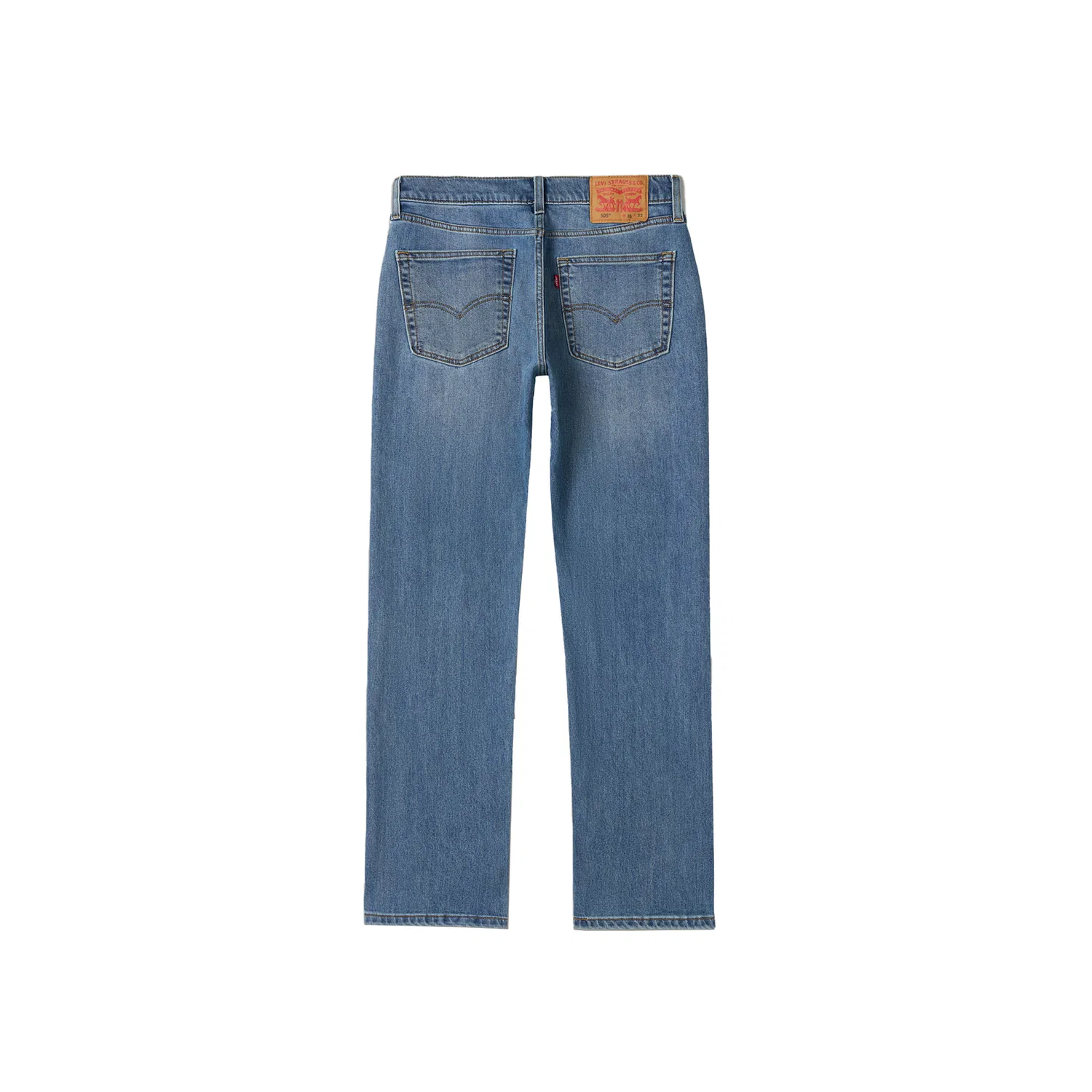 Мужские джинсы прямого кроя Levi's, Medium Blue — фото 2