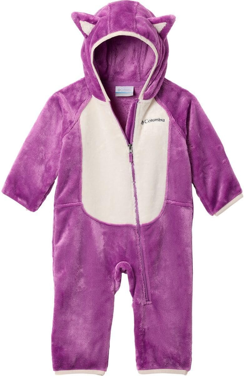 

Columbia Unisex Baby Foxy Baby Sherpa Bunting, Razzle/Chalk