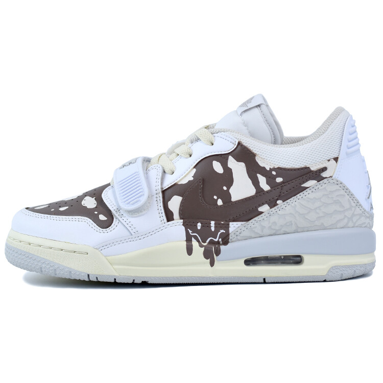 

Кроссовки Jordan Legacy 312 Vintage Basketball Shoes Women's Low-top Brown/white/gray, цвет Coffee