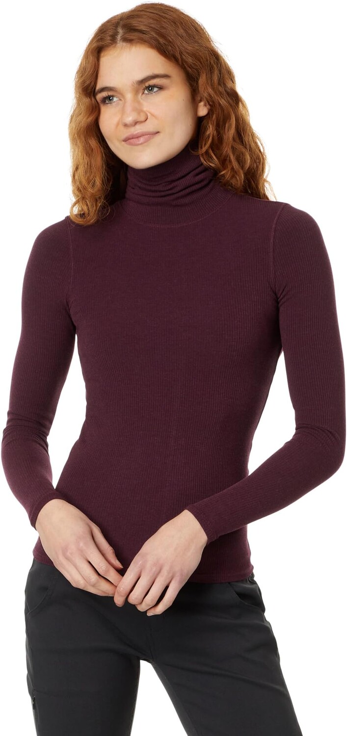 

Пуловер Prana Foundation Rib Turtleneck, цвет Mulberry Heather