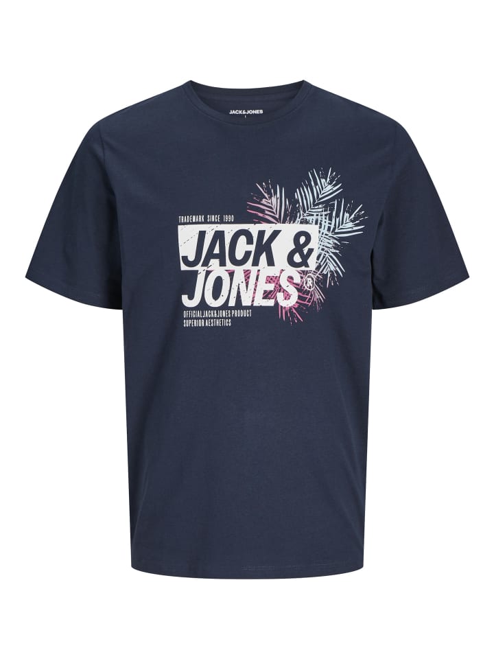 

Футболка Jack & Jones, темно-синий