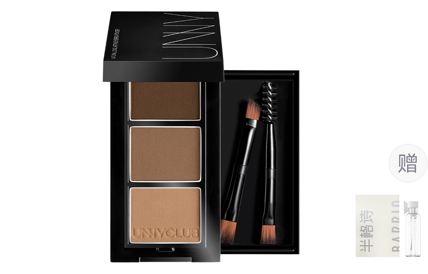 

Палетка для бровей Unny Soft Contouring Tricolor, 0,9 г*3 UNNY CLUB