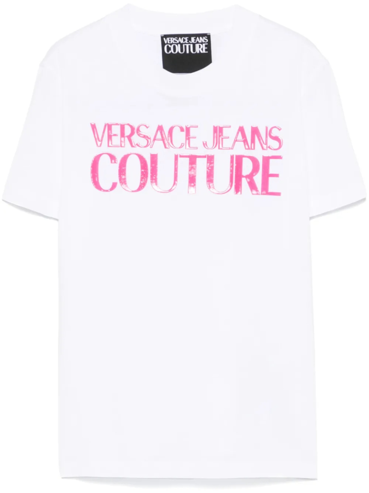 

Футболка из хлопчатобумажного джерси Versace Jeans Couture, белый