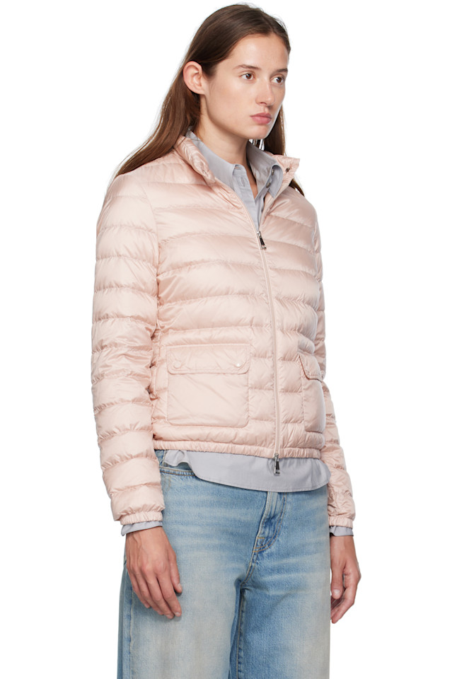 Moncler Розовая пуховая куртка Lans — фото 2