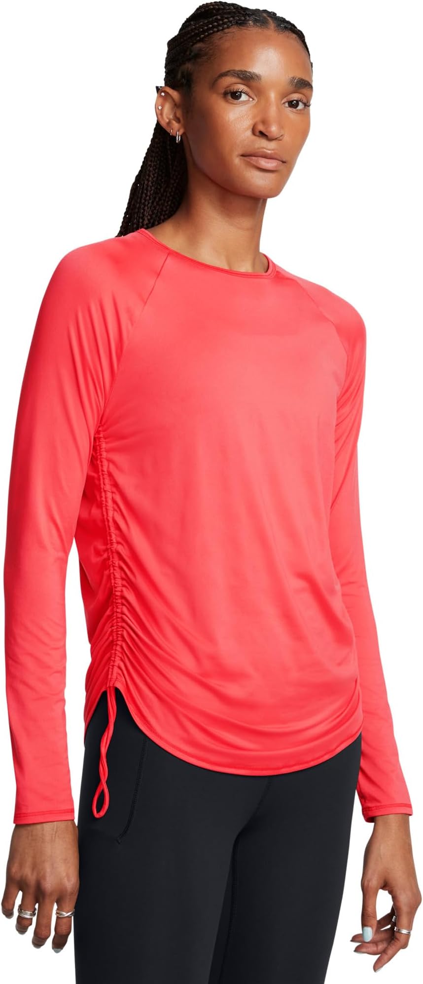 

Лонгслив Under Armour Motion Long Sleeve Longline Crew, цвет Racer Red/Black