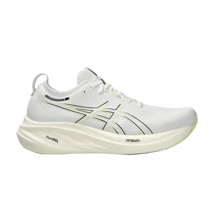 

Кроссовки Gel Nimbus 26 Wide, цвет White Birch, Белый, Кроссовки Gel Nimbus 26 Wide, цвет White Birch