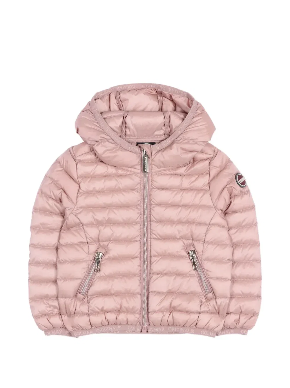 Пуховик с капюшоном Colmar Kids, розовый