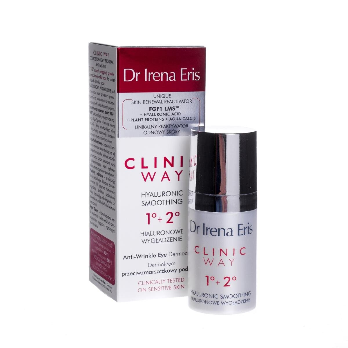 

Dr Irena Eris, Clinic Way, крем для глаз 1+2 класса, 15 мл