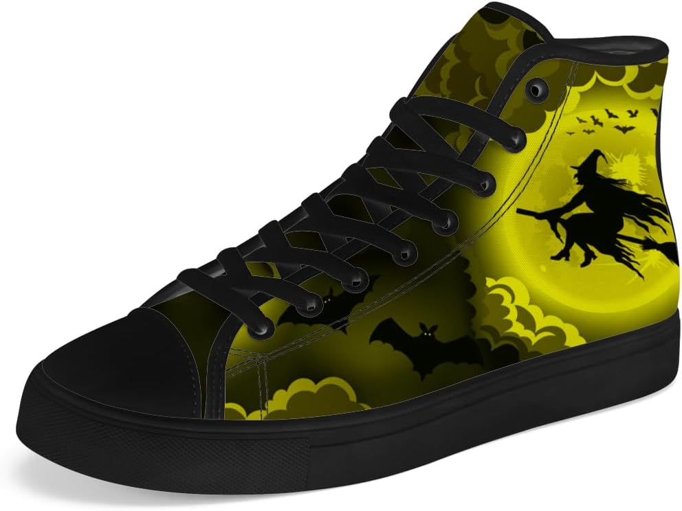 

Мужские и женские высокие кеды chebing с тканевым верхом, высокие сникерсы на шнуровке, повседневная обувь, желтый