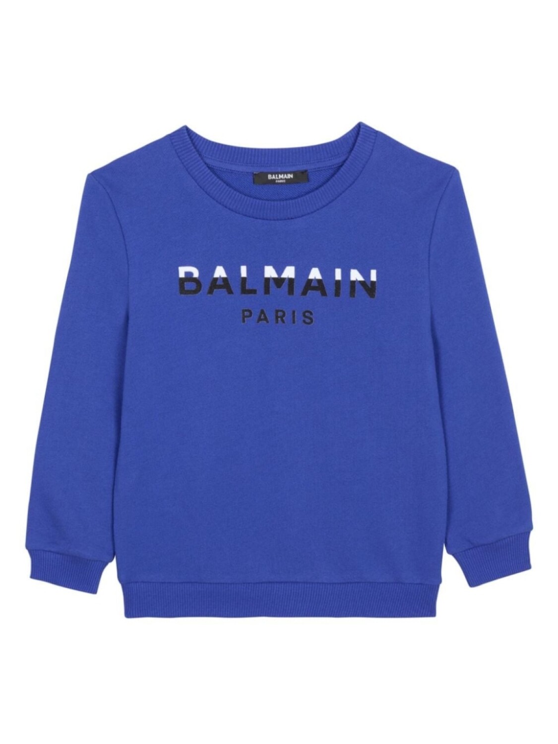 

Balmain Kids толстовка с логотипом, синий