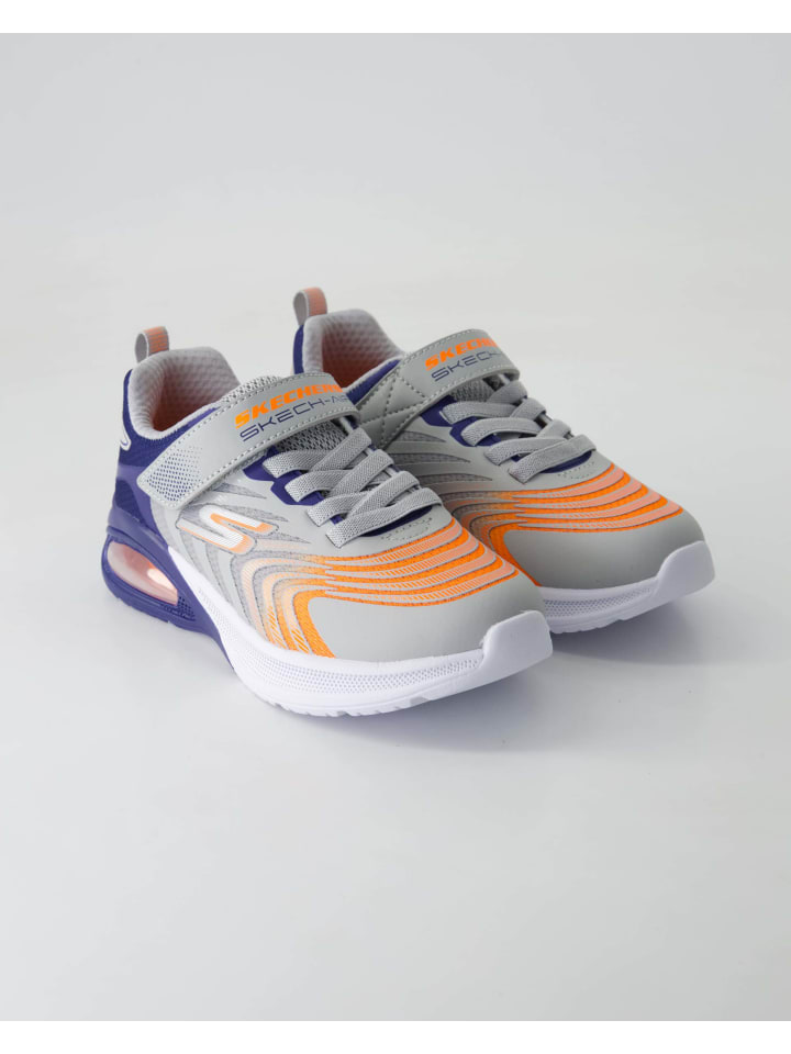 

Кроссовки на шнуровке Skechers, серый