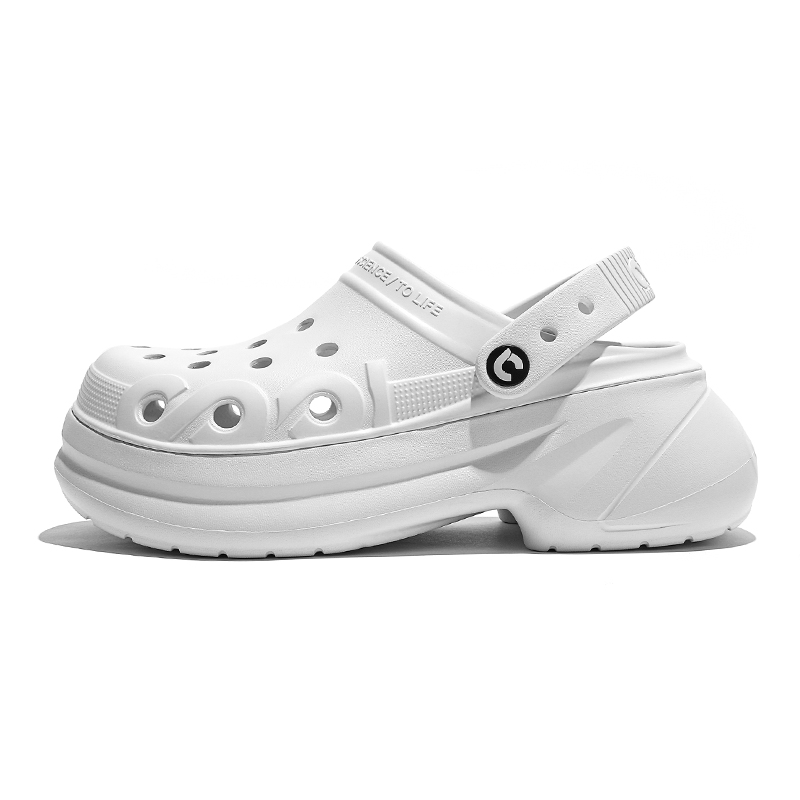 Кроссовки Trend Series Clogs женские перьевые белые прохладные