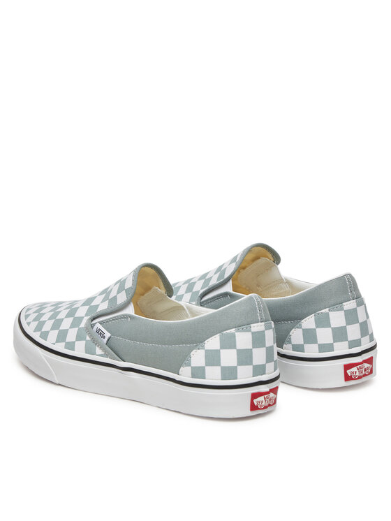 Тканевые кроссовки Classic Slip-On VN000D5PEPO1 Vans, серый — фото 3