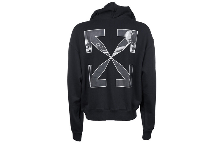 

Толстовка мужская Off-White Oversized с принтом, черный