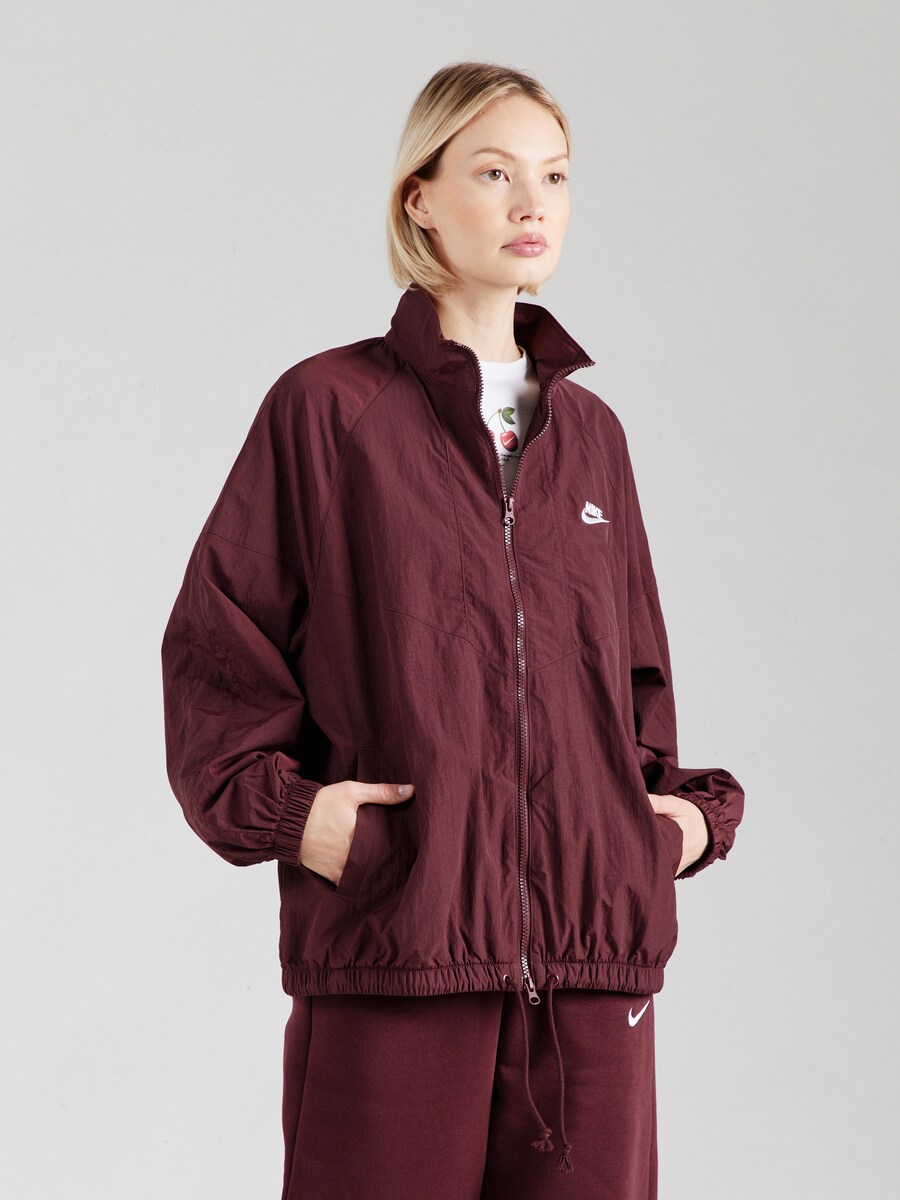 Демисезонная куртка Nike Sportswear, Burgundy — фото 2